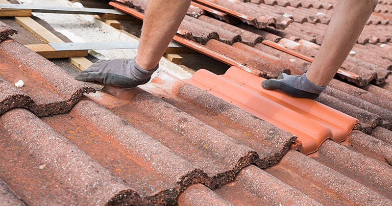 Professional roofing work by Unique Prime Solutions