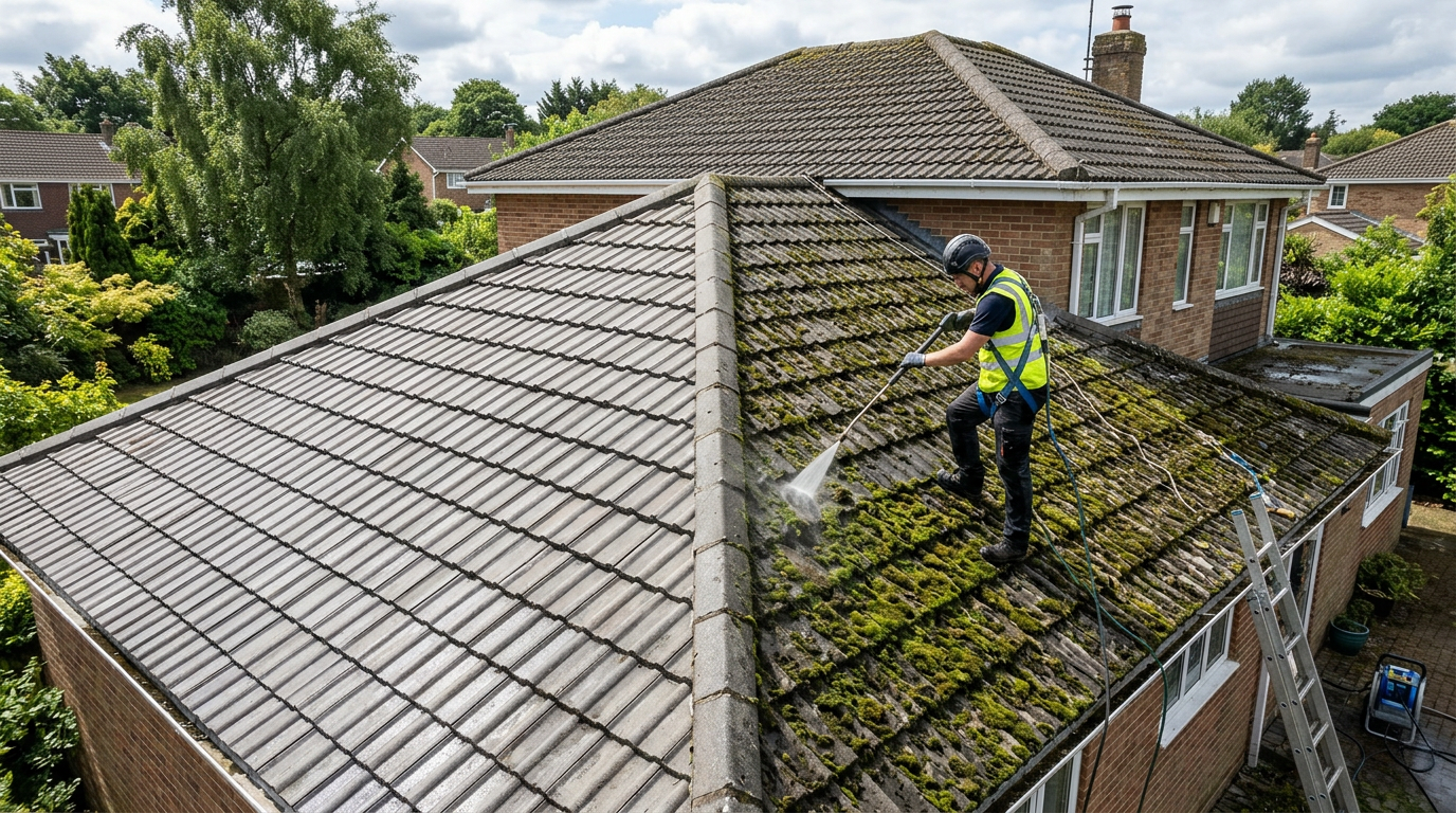 Moss Removal & Roof Cleaning
